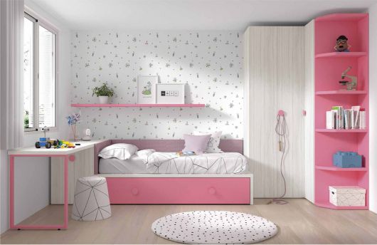 Conjunto mueble juvenil modelo Mood 01 Conjunto mueble juvenil modelo Mood 01