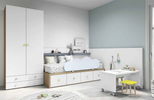 Conjunto mueble juvenil modelo Mood 13 Conjunto mueble juvenil modelo Mood 13