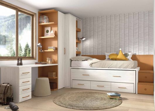 Conjunto mueble juvenil modelo Mood 14 Conjunto mueble juvenil modelo Mood 14