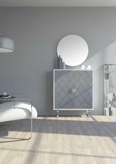 Mueble auxiliar blanco porcelánico claro Mueble auxiliar blanco porcelánico claro